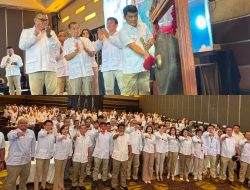 Yulius Selvanus Buka Rakercab 2026 Partai Gerindra Manado, Ini Target Kursi DPRD Manado