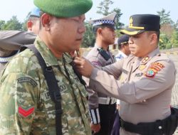 Polisi Bersama Masyarakat, Kapolres AKBP Handoko Sanjaya Pimpin Apel Pasukan Operasi Patuh Klabat
