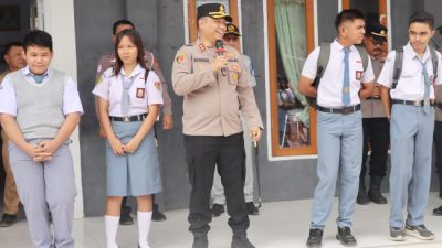 Polisi Peduli Pendidikan, Kapolres Mitra Turun ke Sekolah Beri Edukasi Kamseltibcar Lantas Hingga Bahaya Narkoba